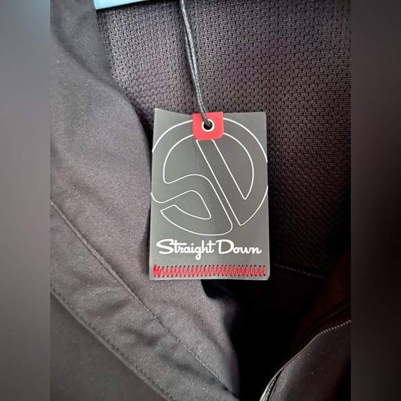 Straight Down New 1/4 Zip Pullover Jacket Men’s Size M Streetwear Pockets Gift - Picture 11 of 16